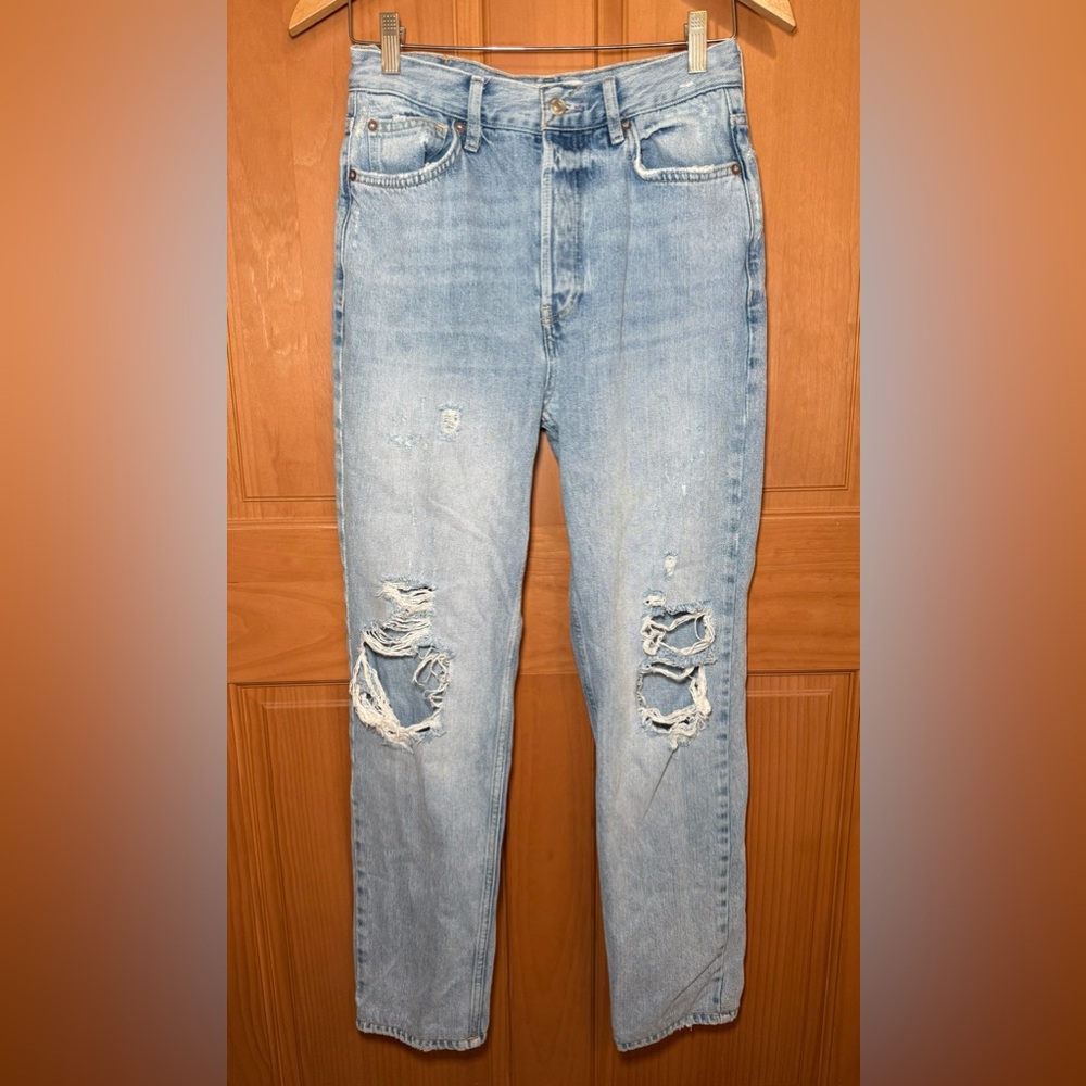 We The Free by Free People Distressed Boyfriend Jeans - Size 26, barely worn!
